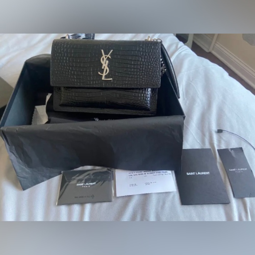 SAINT LAURENT SUNSET MEDIUM CHAIN GAB